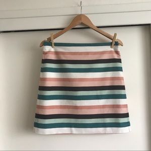 LOFT Mod Striped Skirt*